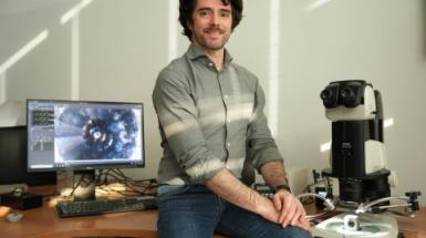 foto di Valerio Cerantola, PI del progetto ERC S-Cape