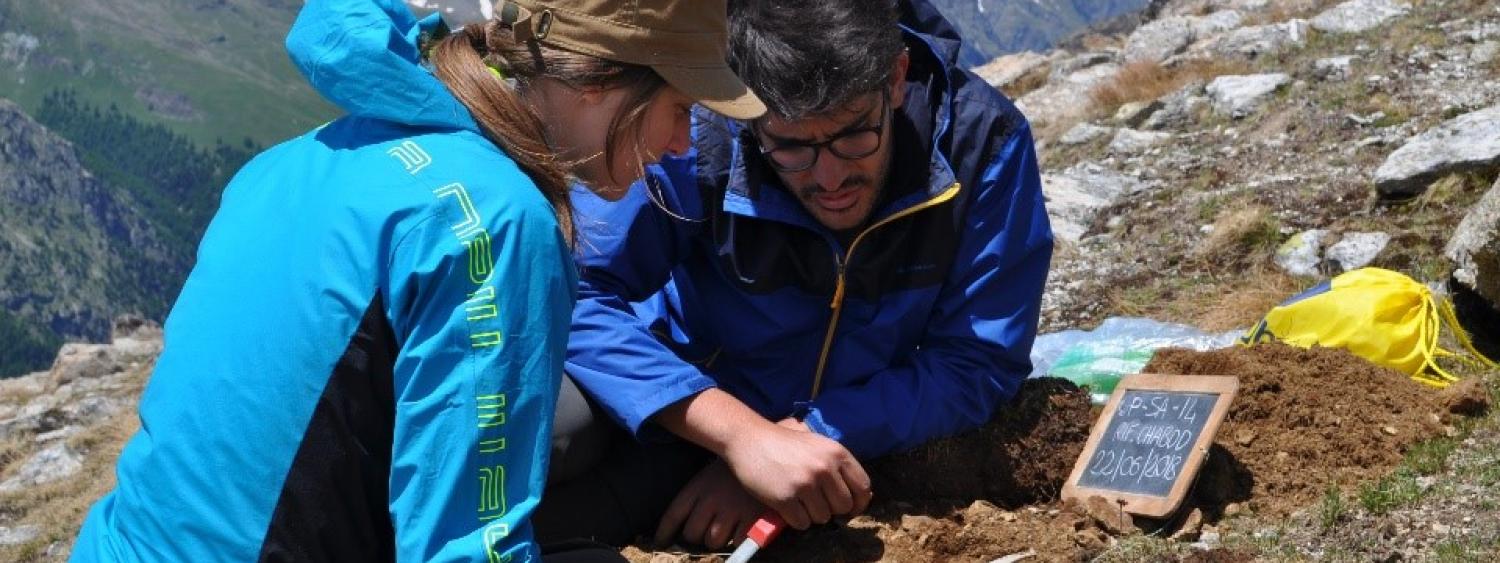 attività di campo nell'ambito delle attività del laboratorio di ecologia del paesaggio